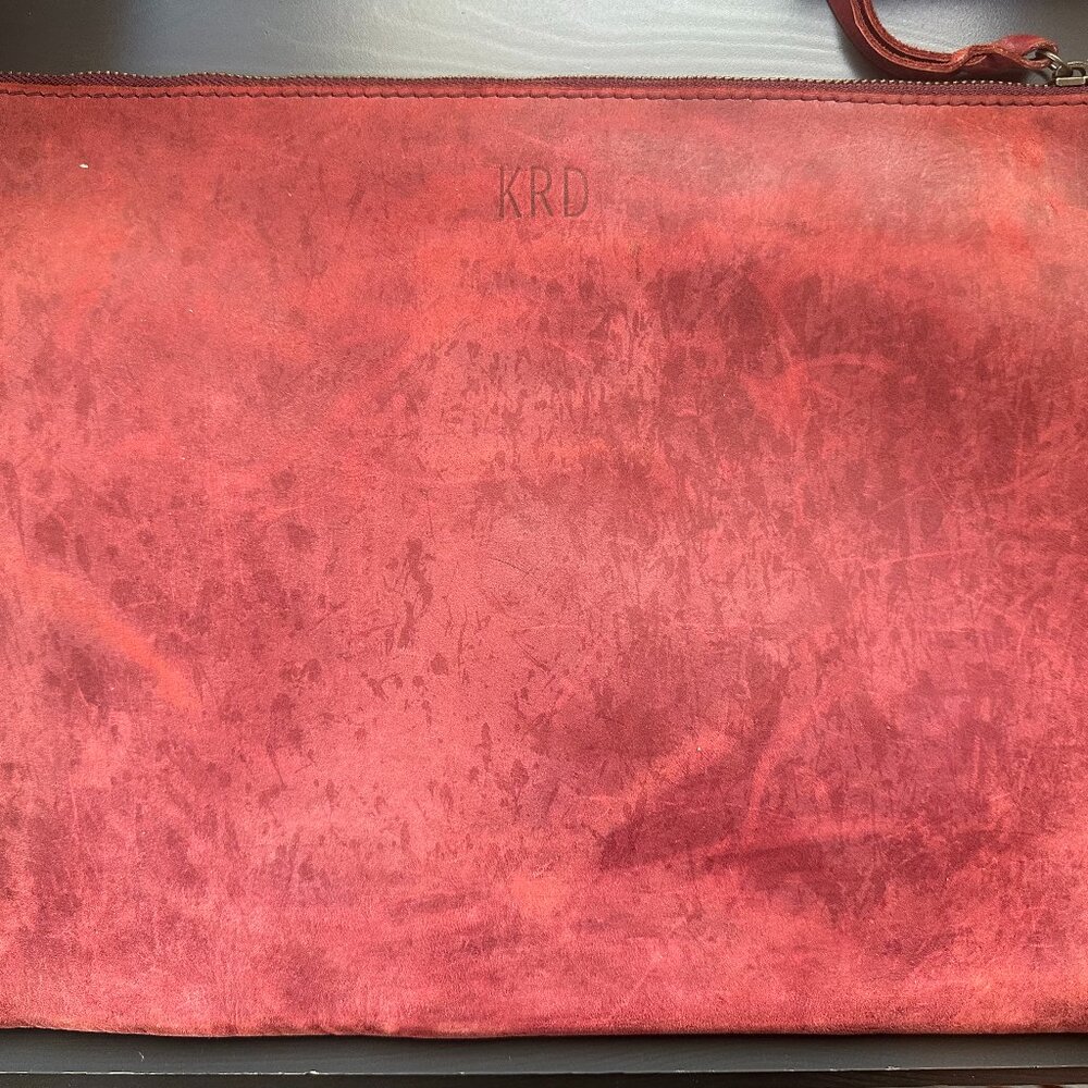 Able Large Leather Folio / Pouch / Clutch - image 3